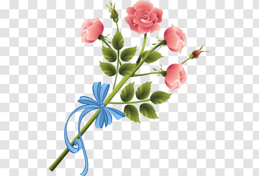 Garden Roses Cut Flowers Machine Embroidery - Floristry - Peony Rose Transparent PNG