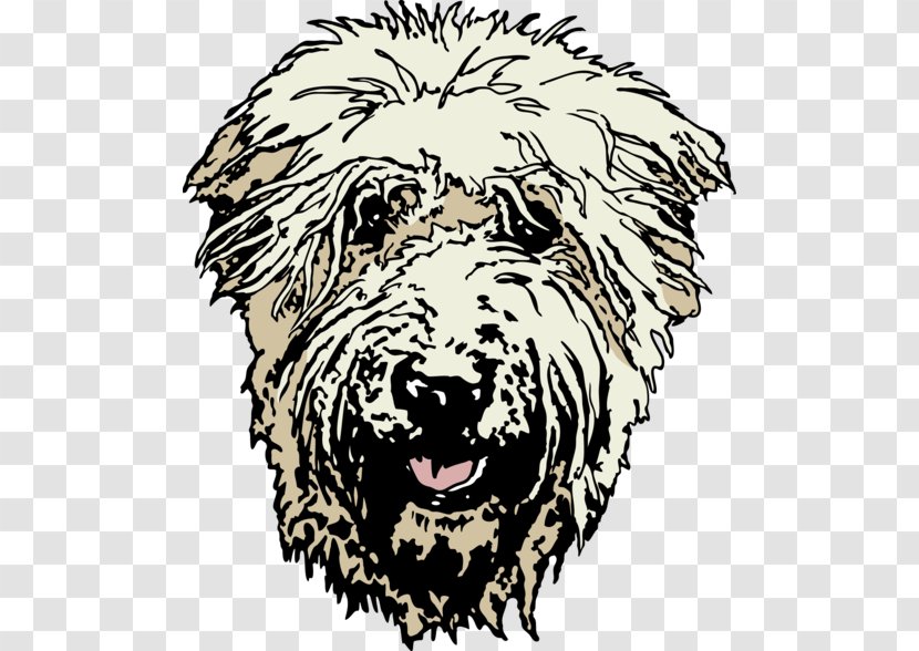 Dog Breed Whiskers Clip Art Lion - Black And White Transparent PNG