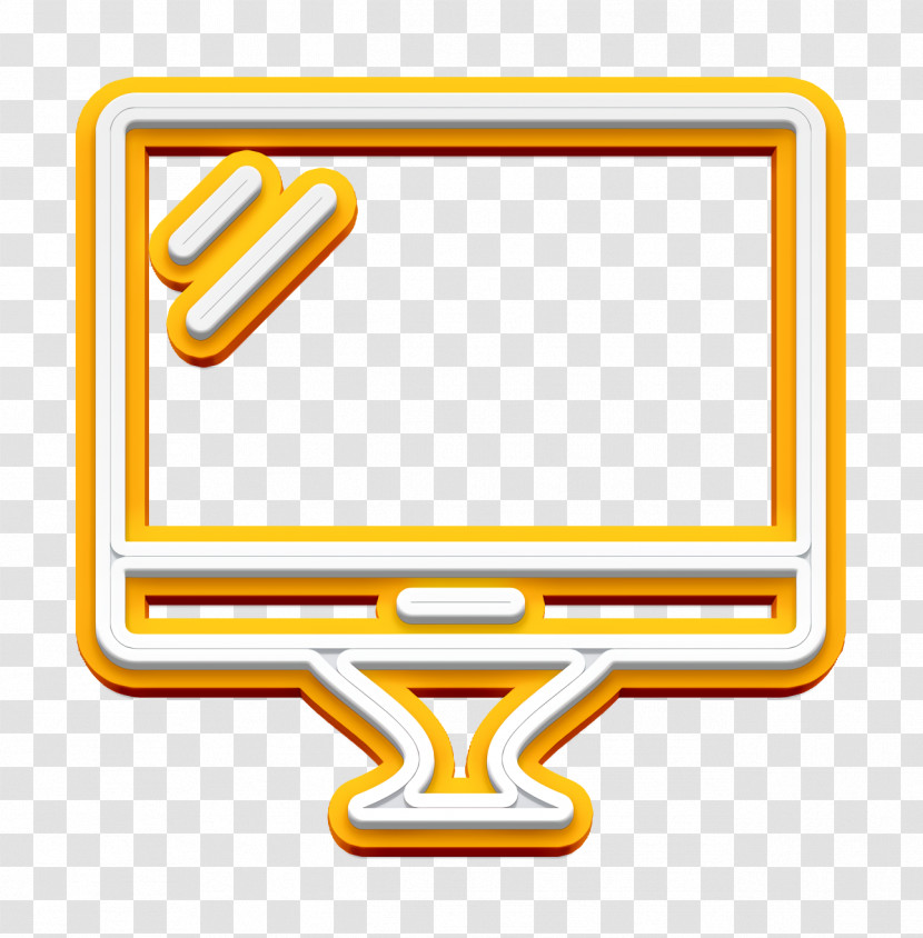 Display Icon Office Icon Transparent PNG