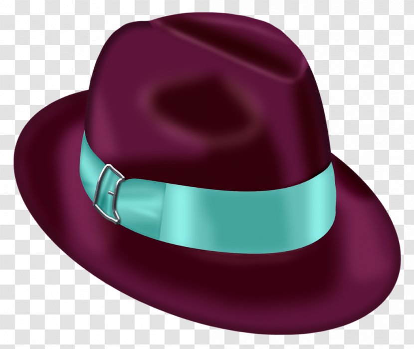 Top Hat Sombrero Clothing Accessories - Purple Transparent PNG