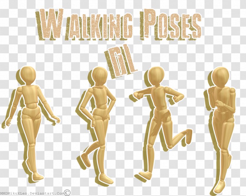 Walking DeviantArt Asento - Joint - Poses Transparent PNG