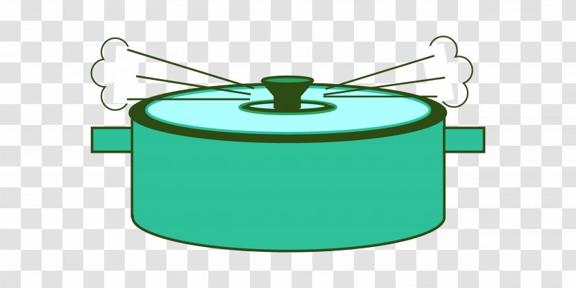 Kettle Tableware Green Lid - Pressure Cooker Transparent PNG