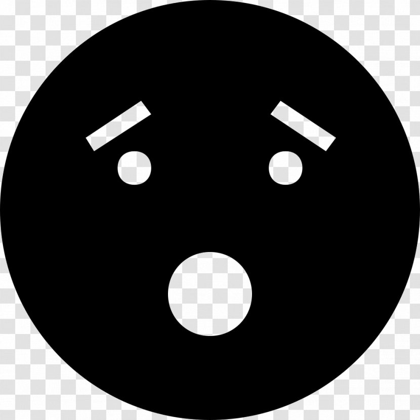Emoticon Smiley Sadness Face - Blackface Transparent PNG