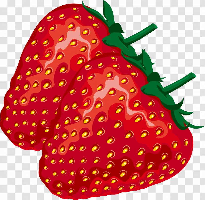 Strawberry Aedmaasikas Fruit Red - Food - Decoration Design Transparent PNG
