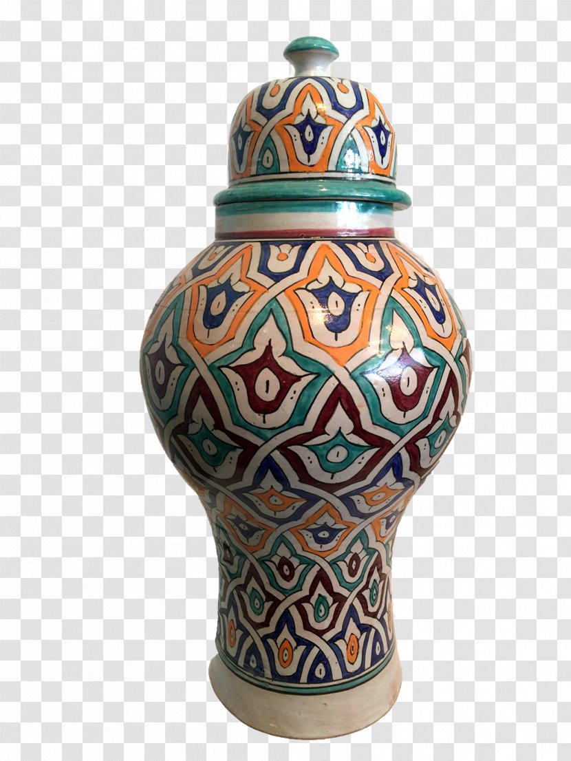 Moroccan Cuisine Ceramic Vase Jar Pottery - Porcelain Transparent PNG