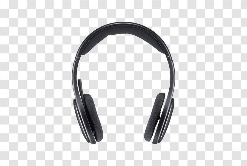 Laptop Headphones Logitech Tablet Computers Wireless - Audio Equipment - Headset Transparent PNG