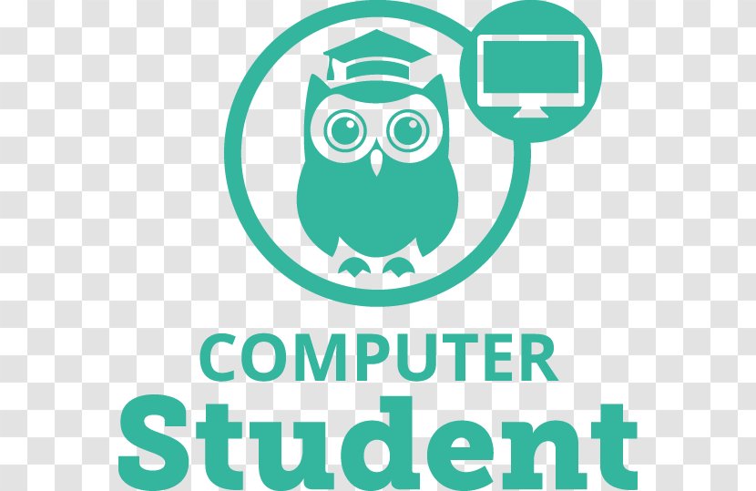 Logo Student Computer Clip Art Human Behavior - Bird - On Transparent PNG