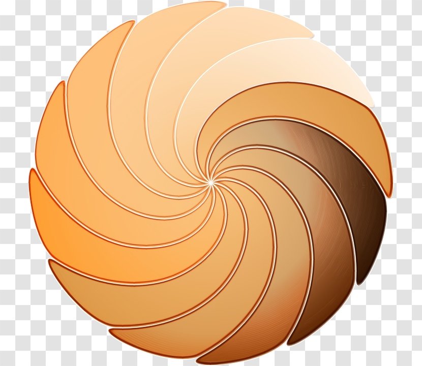 Circle Background - Shape - Orange Fahrenheit Transparent PNG