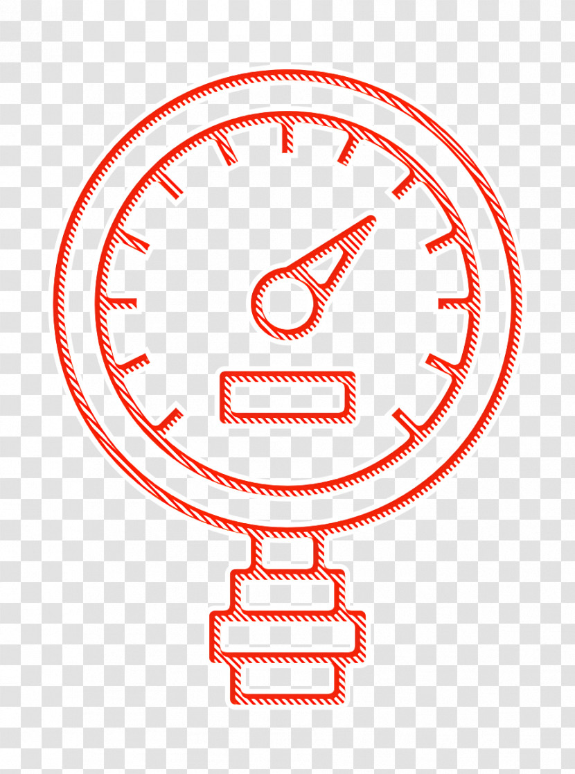 Meter Icon Heavy And Power Industry Icon Manometer Icon Transparent PNG
