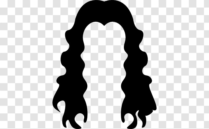 Black Hair Long Beauty Parlour - Hairdresser Transparent PNG