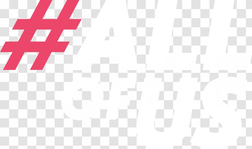 Logo Brand Line Font - Magenta Transparent PNG