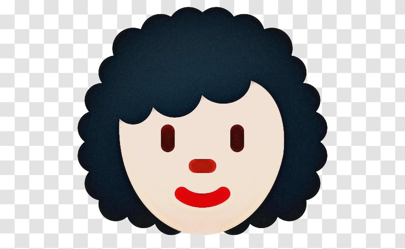 Emoji Hair - Human Skin Color - Smile Hairstyle Transparent PNG