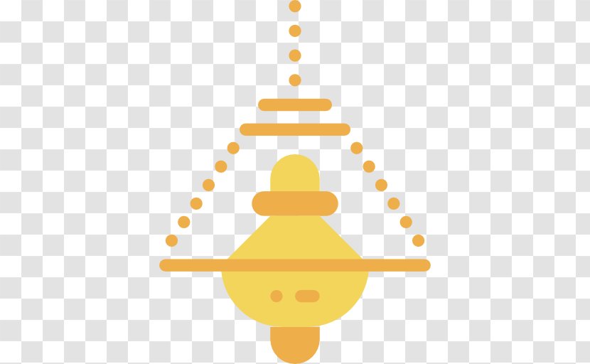 Incense Vector - Yellow - Thurible Transparent PNG