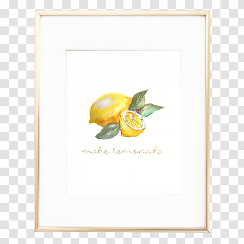 Lemonade Printing Gold Leaf - Yellow Transparent PNG
