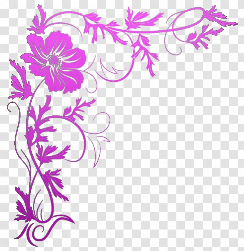 Floral Design Wedding Invitation Anniversary - Flower Transparent PNG