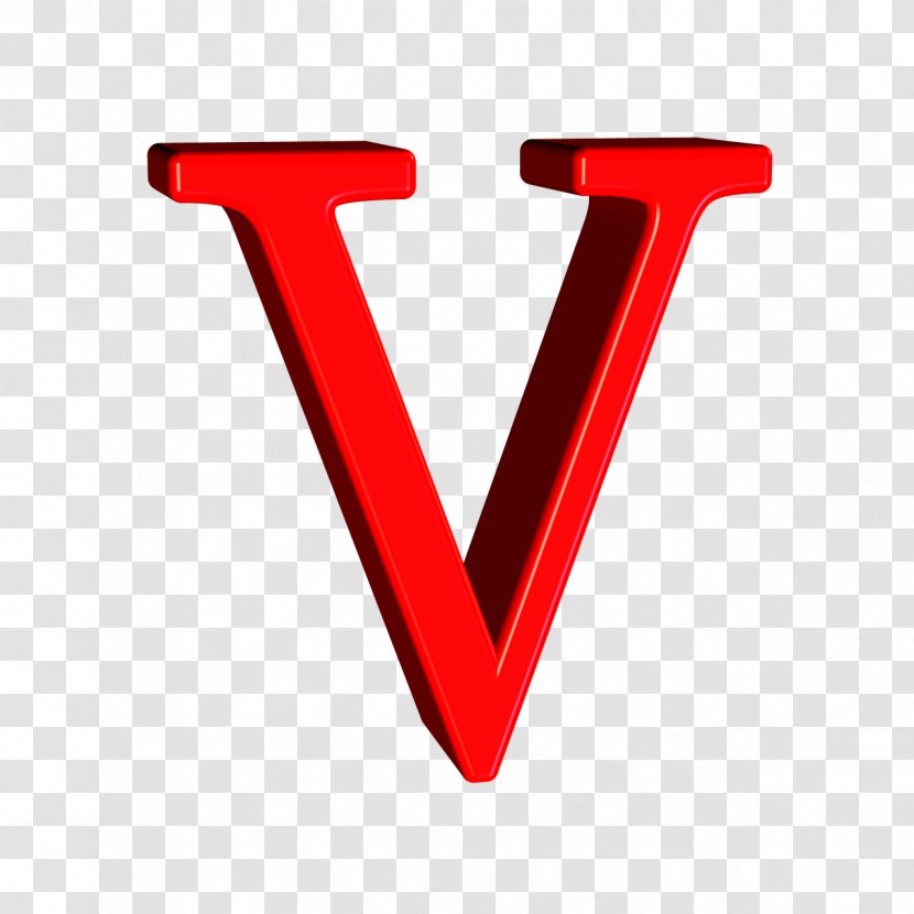Letter V Alphabet Typeface Font - Word Transparent PNG