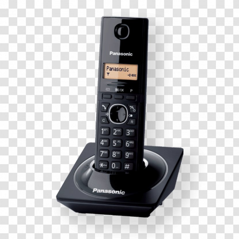 Cordless Telephone Digital Enhanced Telecommunications Panasonic - Mobile Phones Transparent PNG