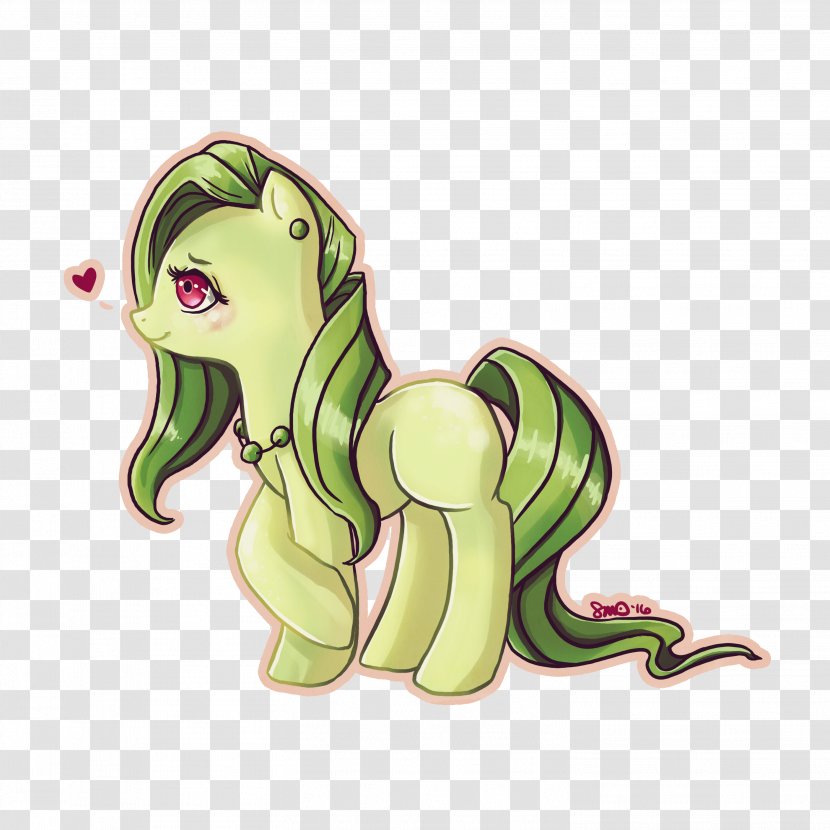 Horse Cartoon Figurine Flowering Plant - Fictional Character Transparent PNG