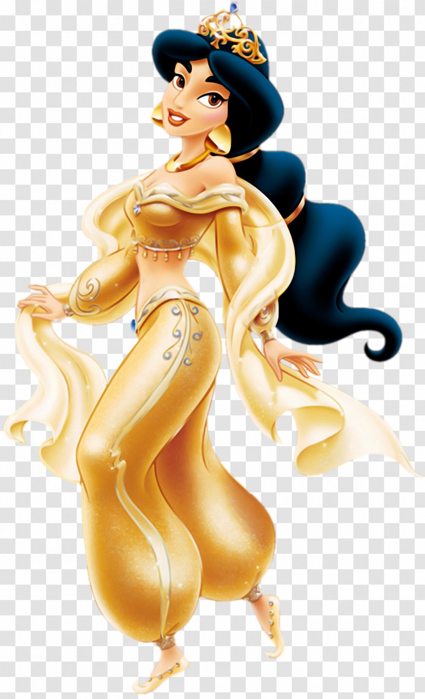 Princess Jasmine Aladdin Belle Fa Mulan Ariel - Fictional Character Transparent PNG