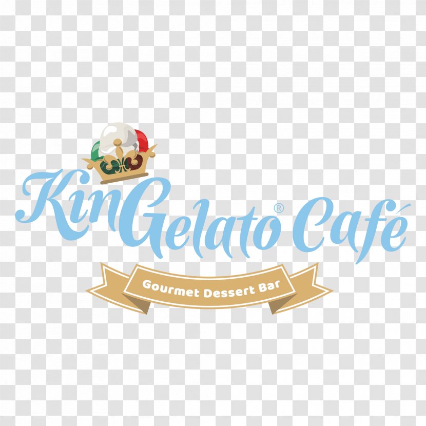 Ice Cream KinGelato Cafe Dessert - Logo Transparent PNG