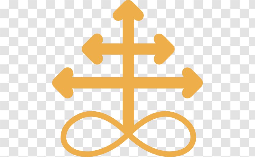 Christian Cross Of Lorraine Sticker Crucifix - Sign Transparent PNG