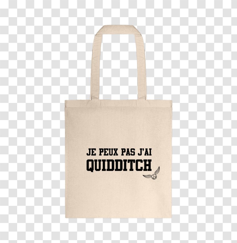 Tote Bag Handbag T-shirt Cotton - Fashion Accessory - Quidditch Transparent PNG