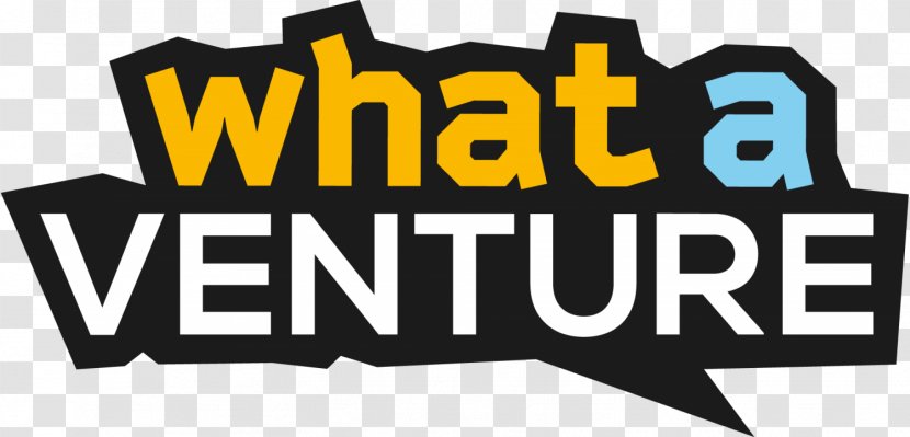 Logo Brand WhatAVenture - Yellow - Venture Affiliate Transparent PNG