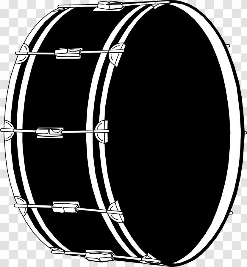 Bass Drums Drummer - Silhouette - Drum Transparent PNG