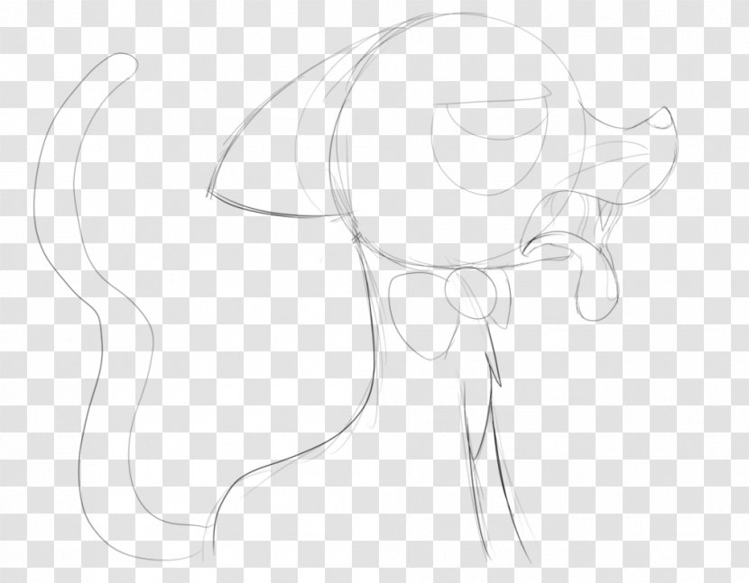Line Art Drawing Sketch - Frame - Disgusted Transparent PNG