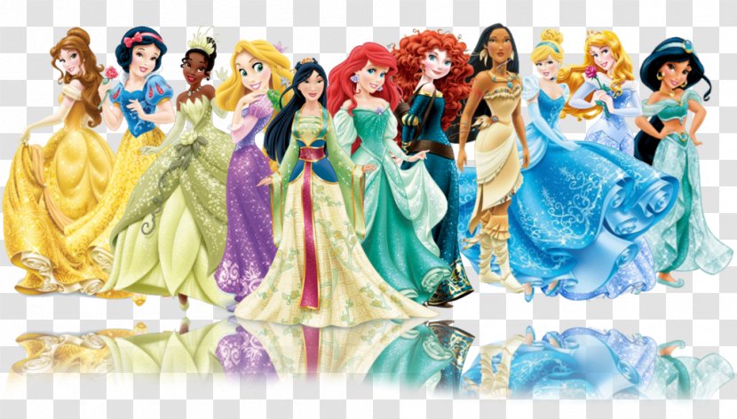 Princess Aurora Cinderella Ariel Rapunzel Tiana - Barbie - Disney Transparent PNG