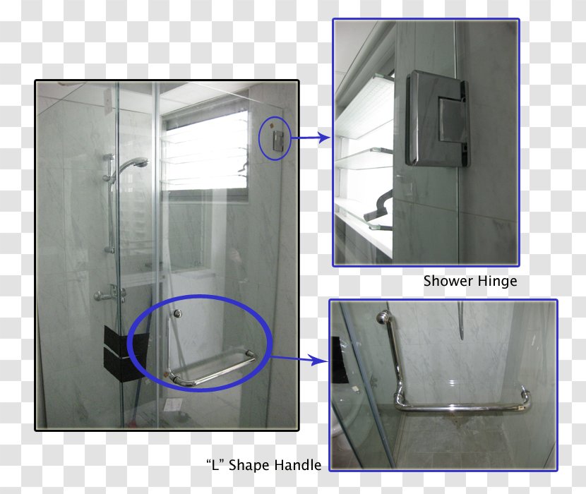 Plumbing Fixtures - Fixture - Single Glass Door Transparent PNG