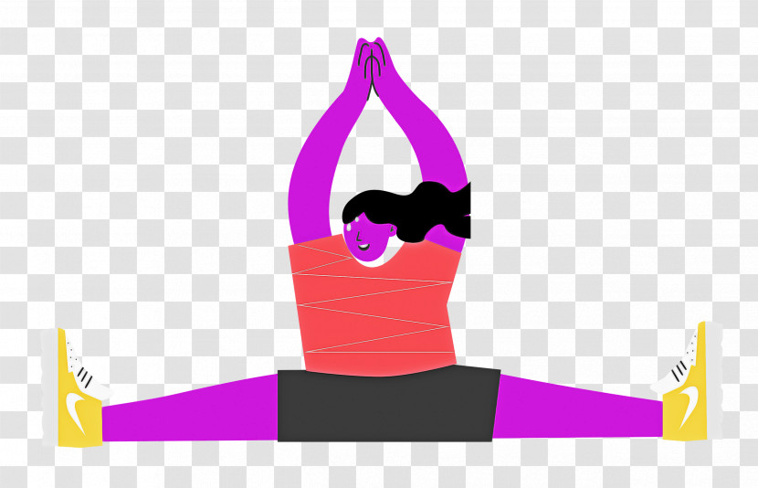 Sitting Floor Stretching Sports Transparent PNG