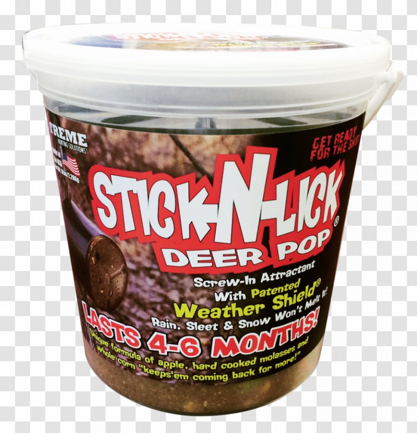 Red Deer Extreme Hunting Solutions Stick-N-Lick Pop 5 Lbs - Silhouette Transparent PNG