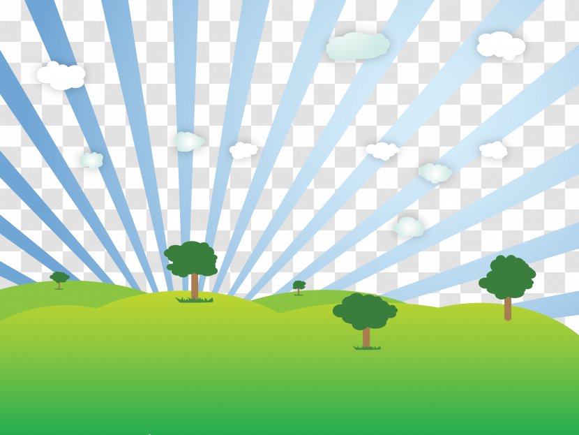 Grassland Vector - Atmosphere Of Earth - Ecosystem Transparent PNG