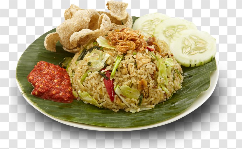Thai Fried Rice Karedok Vegetarian Cuisine Cooked - Steamed Transparent PNG