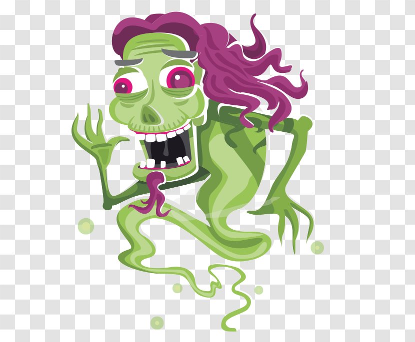 Ghost - Magenta - Character Transparent PNG