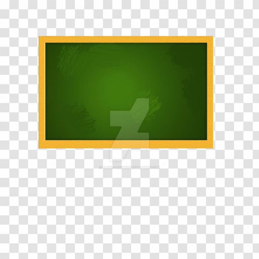 Display Device Picture Frames Rectangle Computer Monitors Font - Green - BLACKBOARD Transparent PNG
