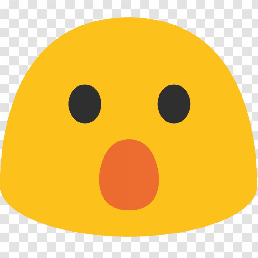 Smiley Emoji Text Messaging Face - Yellow - Smiling Eyes Transparent PNG
