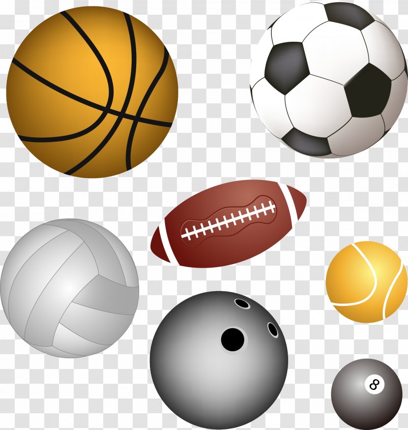 Olympic Games Ball Game Sport - Vector Hand-painted Transparent PNG