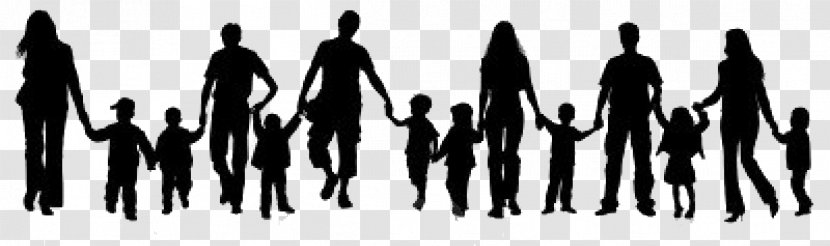 Royalty-free Silhouette - Holding Hands Transparent PNG