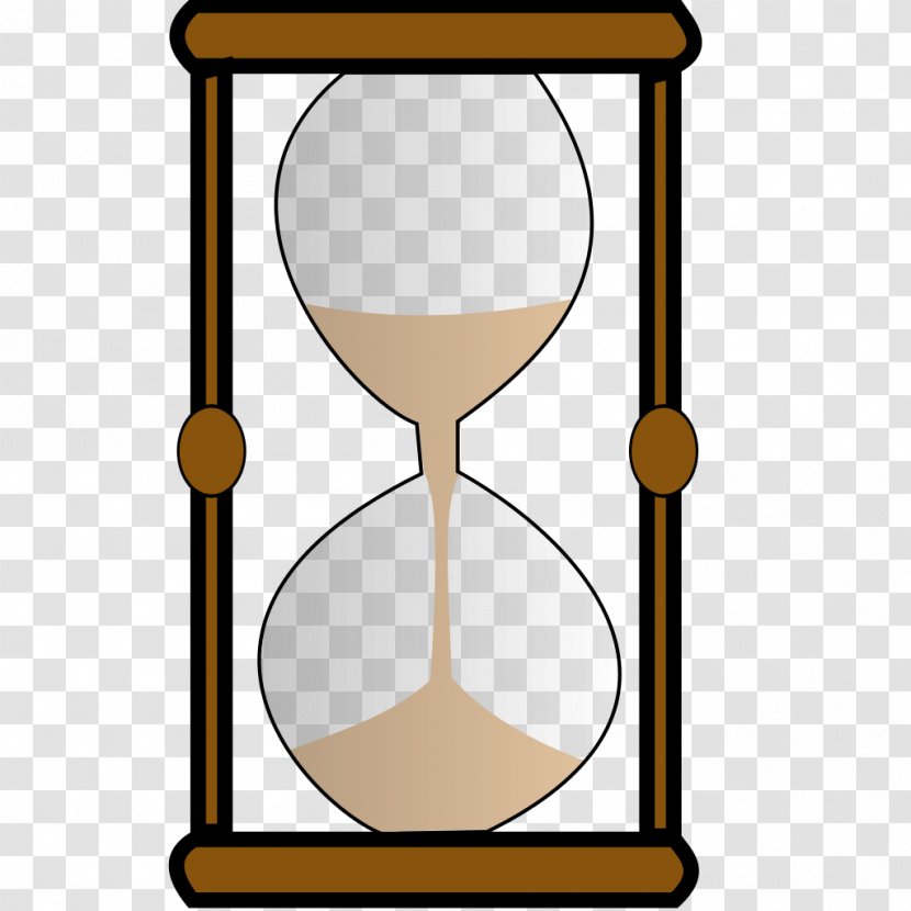 Hourglass Time Clip Art - Wikimedia Commons Transparent PNG