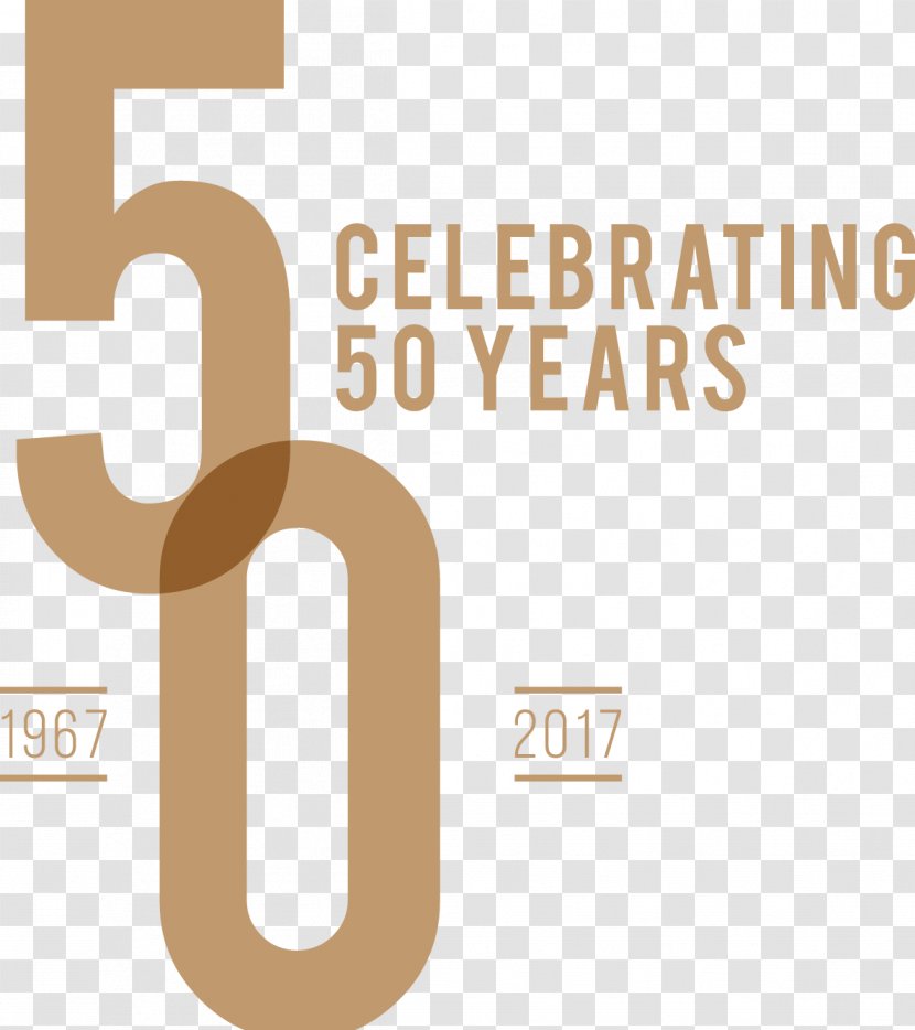 Logo Brand Product Design - Frame - Celebrating 50 Years Transparent PNG