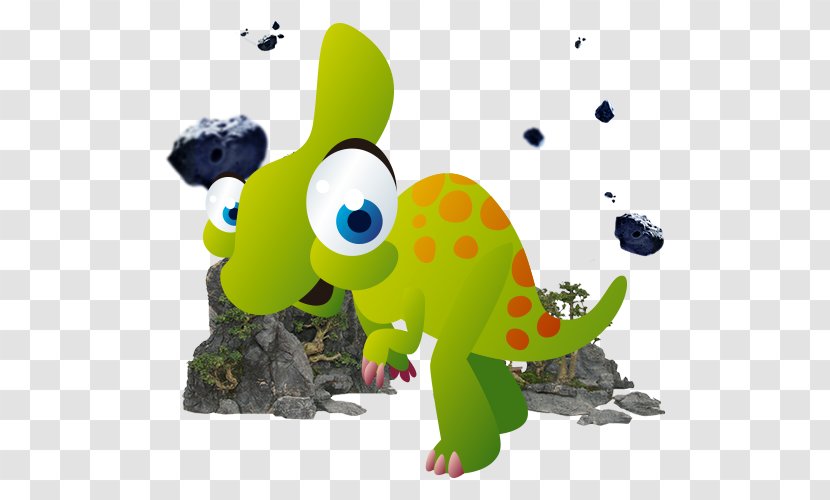 Elephant - Monkey - Strong Domineering Cute Cartoon Dinosaur Transparent PNG