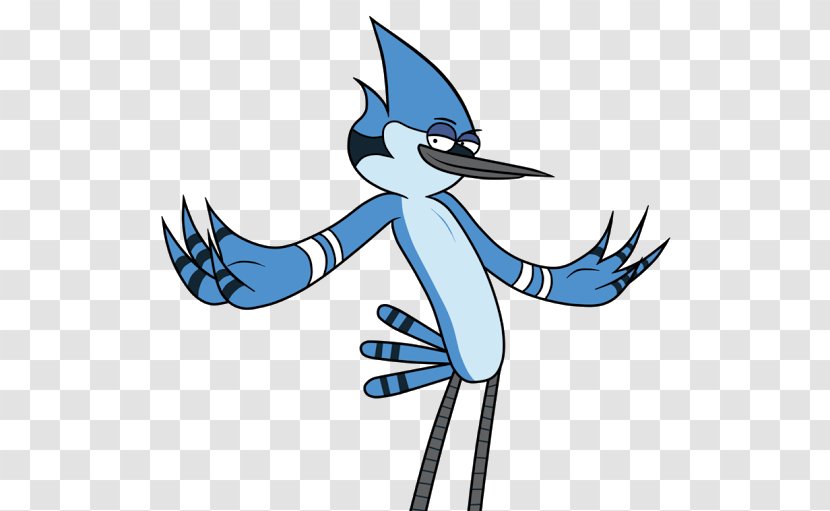 Mordecai Rigby Cartoon Network Drawing - Character - Regular Show And Transparent PNG