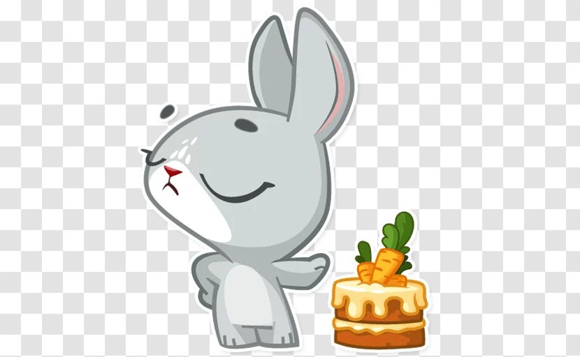 Domestic Rabbit Sticker Telegram Clip Art Boo The Bunny - Organism - Energizer Transparent PNG