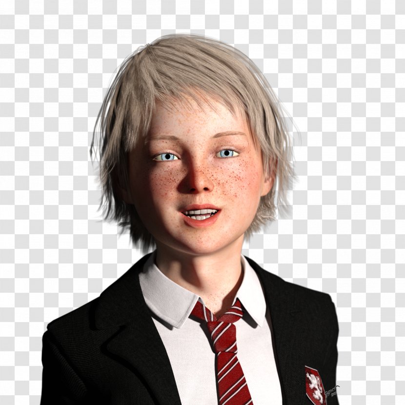 Art Blog Blond Portrait - Chin Transparent PNG