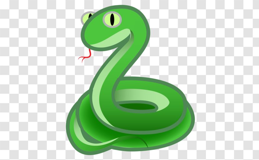 Serpent Emoji Snake Symbol Reptile - Green Transparent PNG