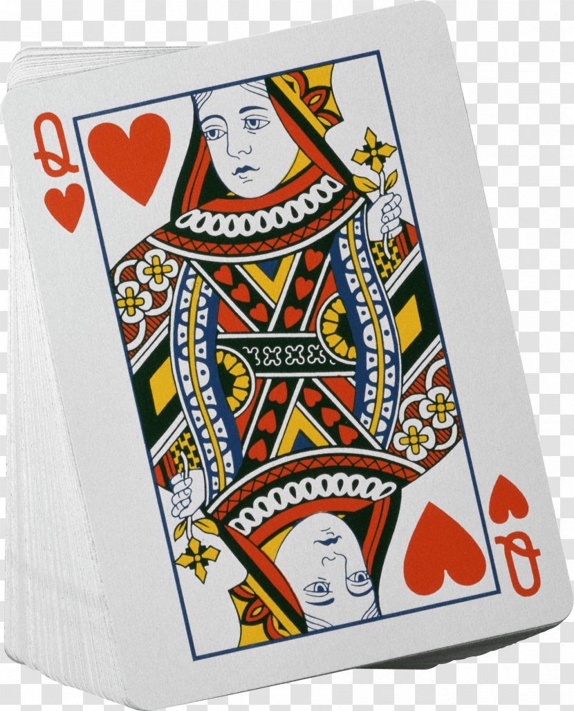 Queen Of Hearts Playing Card Clip Art - Cartoon - Cards Transparent PNG