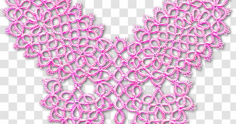 Tatting Paper Embroidery Pattern - Petal - Butterfly Transparent PNG