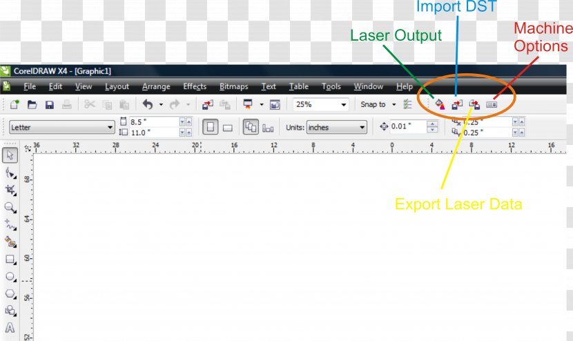 Screenshot Line CorelDRAW Angle - Corel Transparent PNG